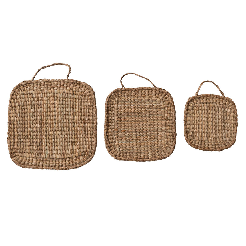 Hand Woven Bankuan Trivets with Handle