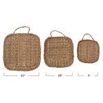 Hand Woven Bankuan Trivets with Handle