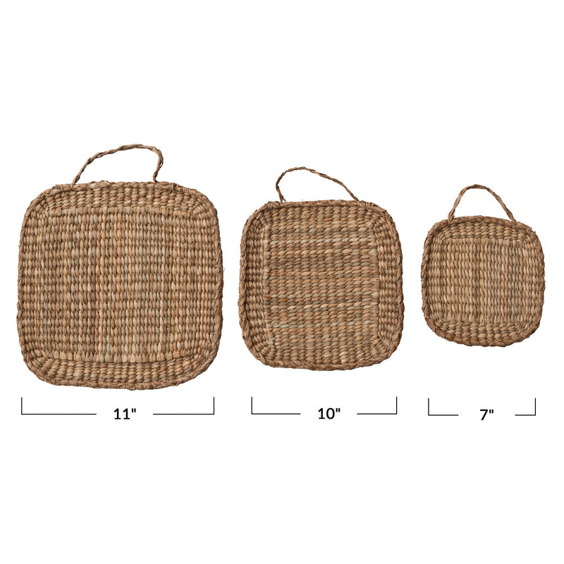 Hand Woven Bankuan Trivets with Handle
