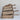 Found Decorative Wood Trug with Handle