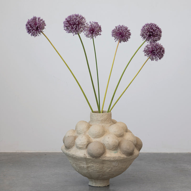 Paper Mache Bubble Vase
