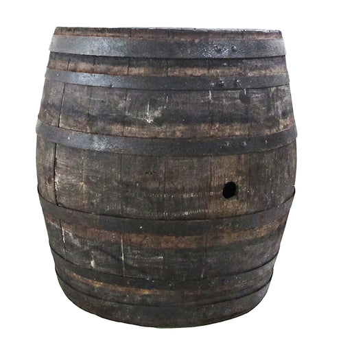 Vintage wine barrel imported.