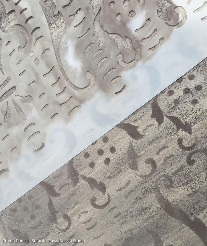 Trinita Damask Stencil