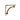Half Round Bracket - Antique Gold