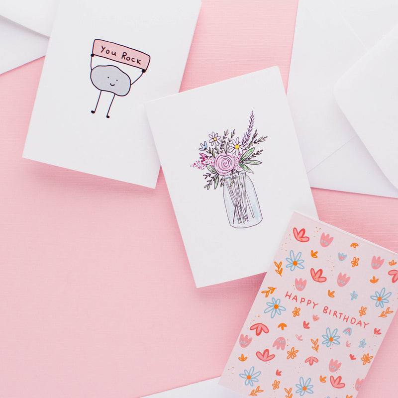 Mini Card - Vase