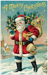 Vintage Puzzle - Santa Claus