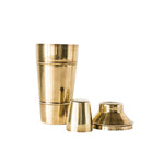 Stainless Steel Cocktail Shaker - Brass