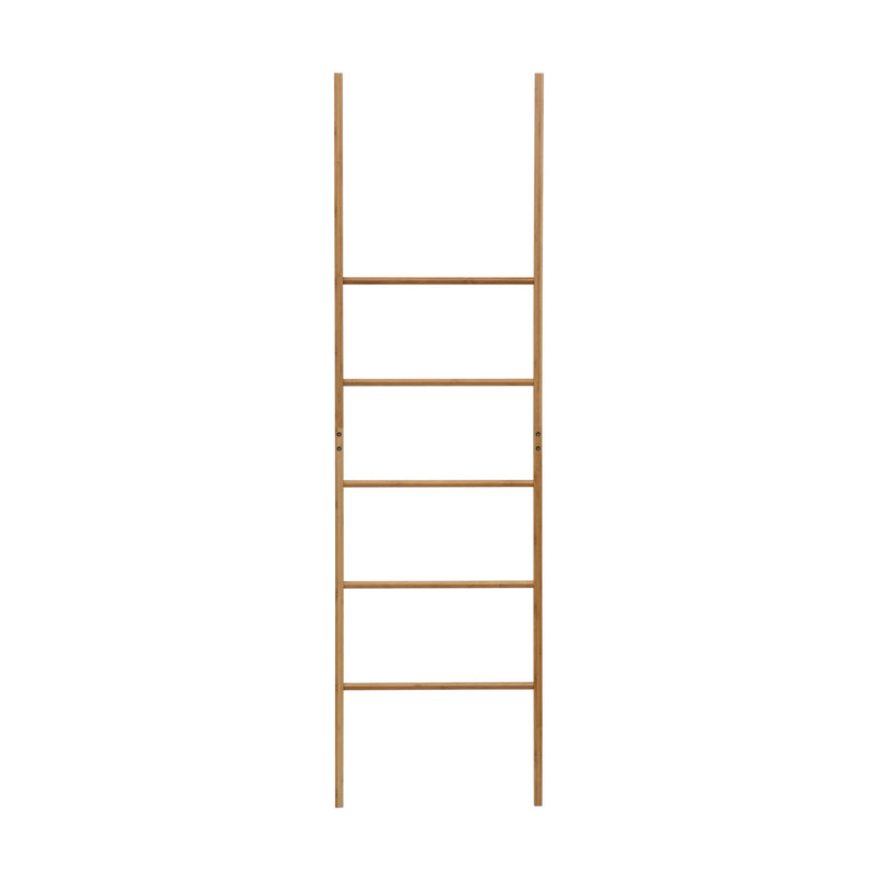 Decorative Bamboo Ladder Rack - Natural