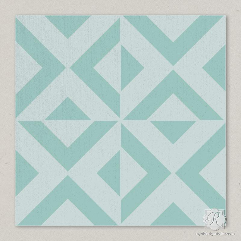 All The Angles Moroccan Craft Stencil