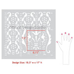 Trinita Damask Stencil