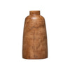 Large Paulownia Wood Vase - Walnut Stain