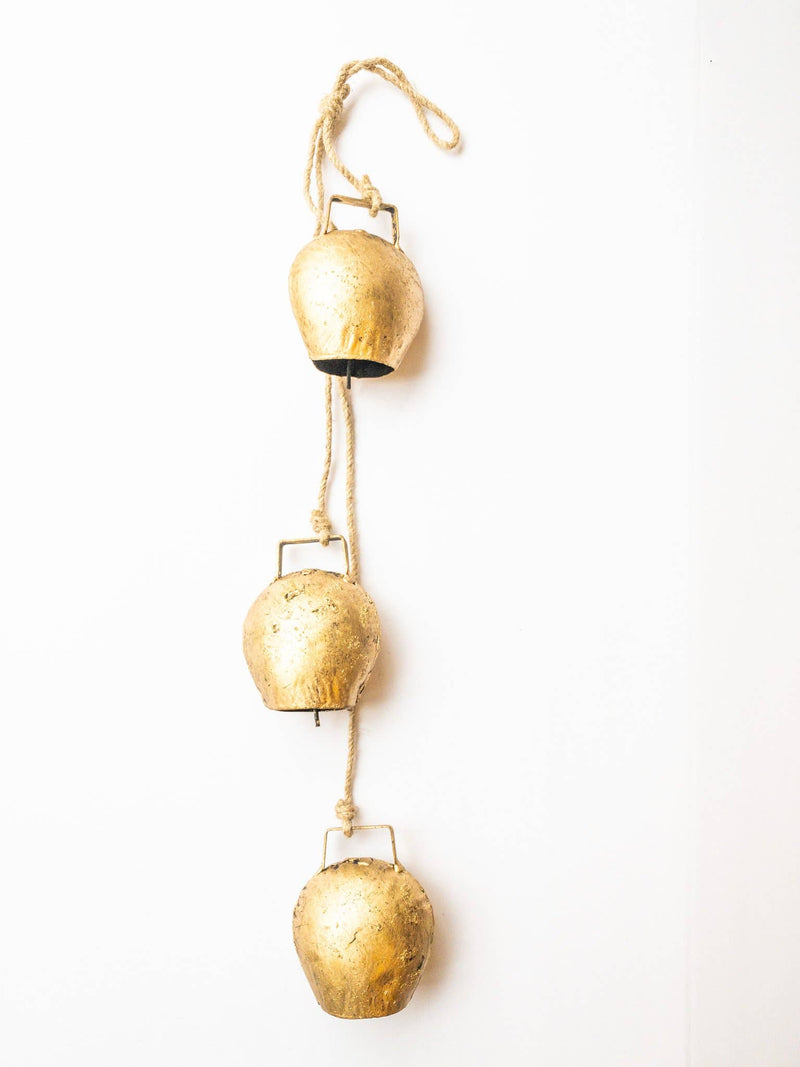 Brass Cow Bell Chime