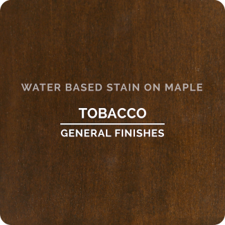 General Finishes Water Based Stain - Tobacco
