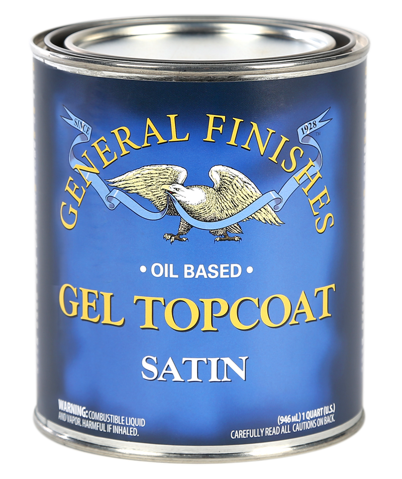 General Finishes Gel Top Coat - Satin (Oil Based)