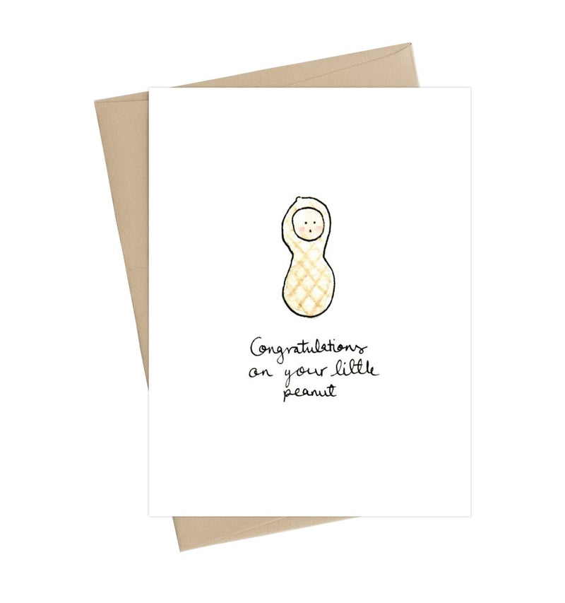 Congratulations on Your Little Peanut Card