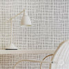 Loose Weave Wall Stencil
