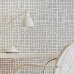 Loose Weave Wall Stencil