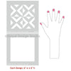All The Angles Moroccan Craft Stencil