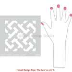 Safi Tile Stencil