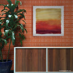 Ashanti Arrow Allover Wall Stencil