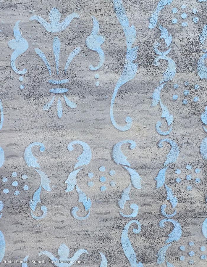 Trinita Damask Stencil